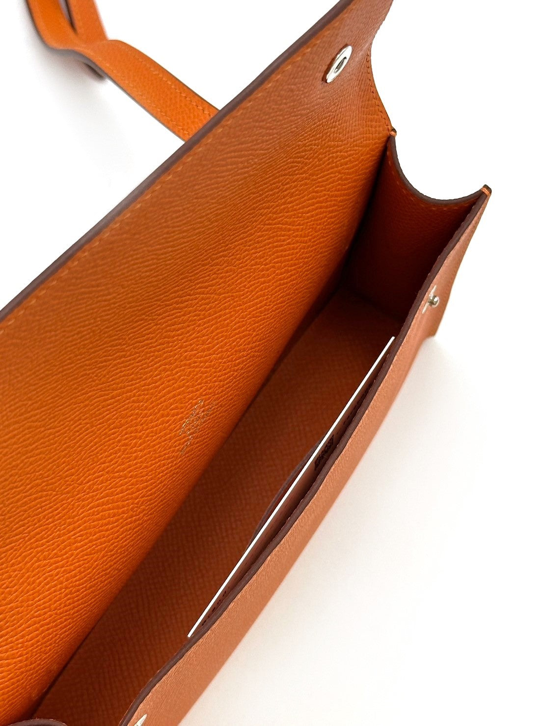 HERMES Snap wallet - 經典橘