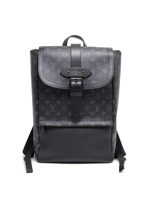 LOUIS VUITTON Saumur後背包 - 黑老花