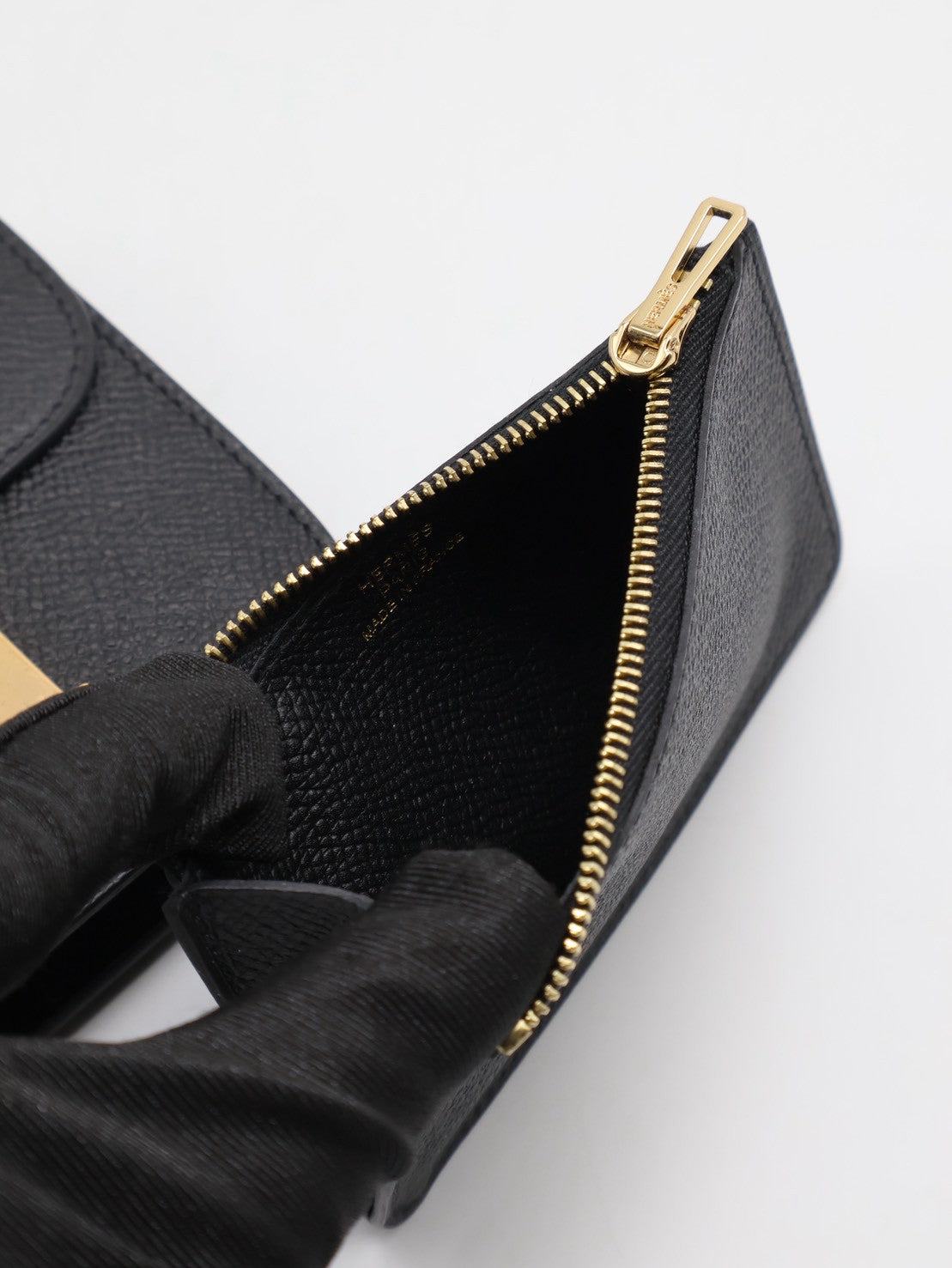 HERMES Constance slim - 黑金 Z