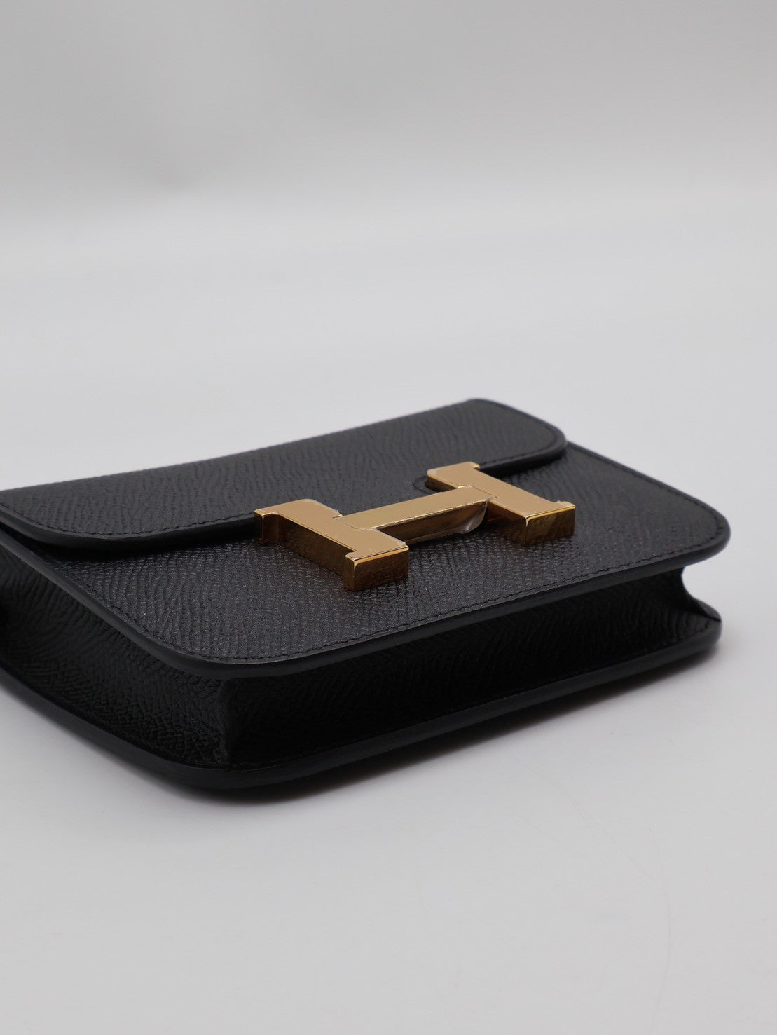 HERMES Constance slim - 黑金 Z