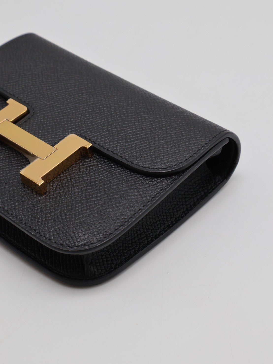 HERMES Constance slim - 黑金 Z