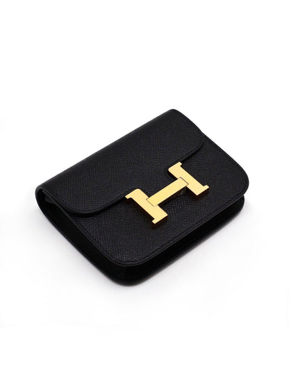 HERMES Constance slim - 黑金 Z