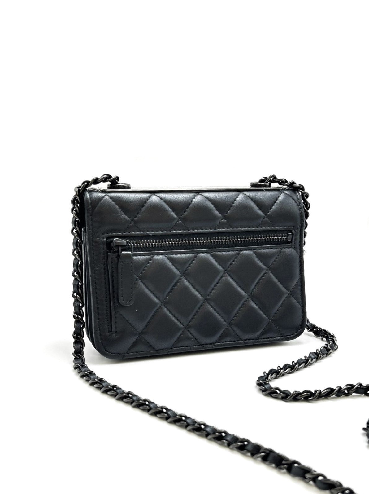 CHANEL Trendy mini woc - so black