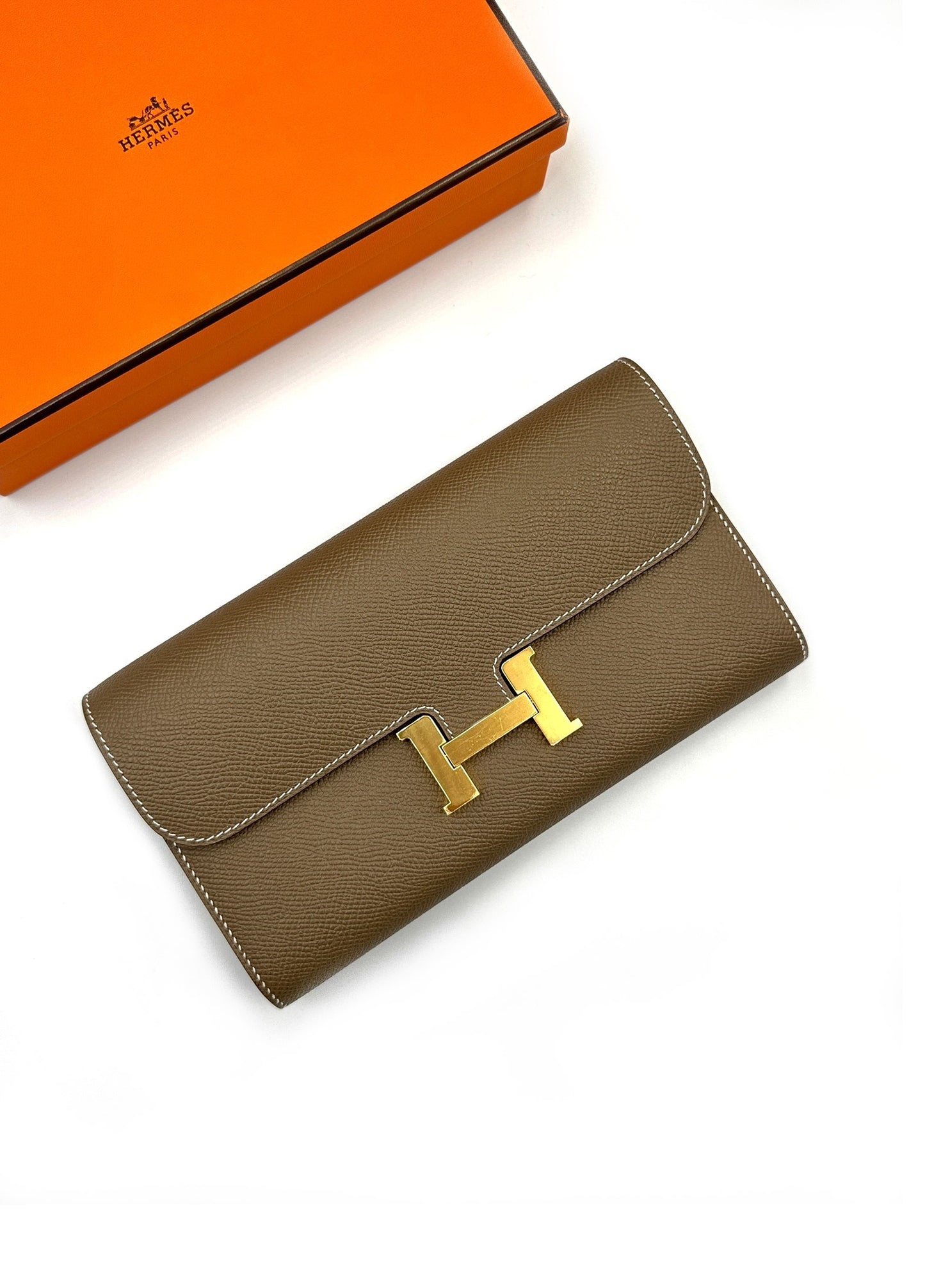 HERMES Constance to go - 灰金