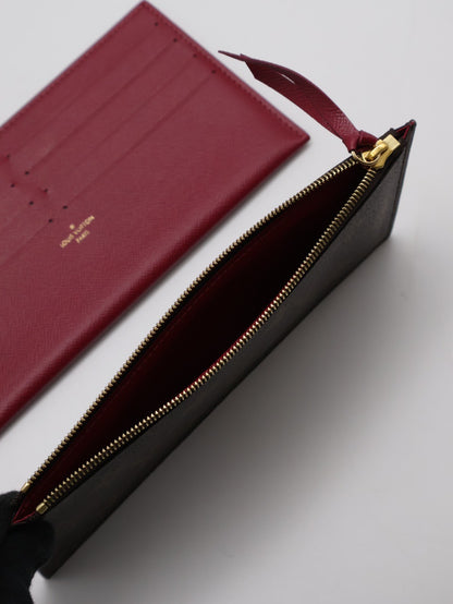LOUIS VUITTON 經典三合一WOC鍊包 - 玫紅